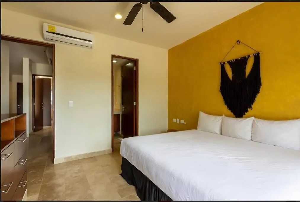 Chic Rooftop Ph, Private Pool, 1Mi From The Beach 툴룸 아파트