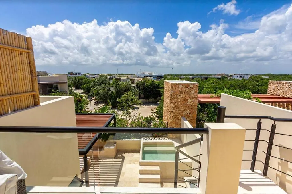 Chic Rooftop Ph, Private Pool, 1Mi From The Beach 툴룸 0*,